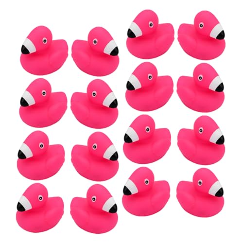 HAWILLOSCH Flamingo-badespielzeug 48-teilig Babyspielzeug Kinderspielzeug Stabiles Vinyl-badespielzeug Quietschspielzeug Für Kleinkinder Für Babypartys Und Partys von HAWILLOSCH