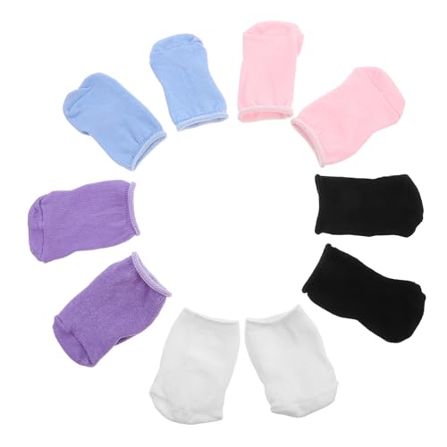 HAWILLOSCH 5 Paar Puppensocken Puppenkleidungszubehör Puppenkostüm Kurze Puppensocken Puppenfoto Requisiten Rollenspiel Puppenzubehör Amerikanisches Puppenzubehör Puppenstrümpfe von HAWILLOSCH