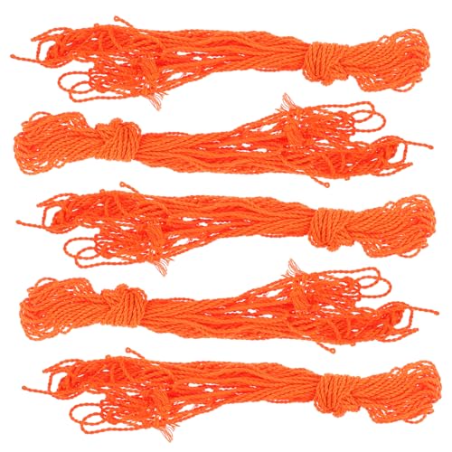 HAWILLOSCH 50-teiliges Saitenset Jo-jo-Seil Jo-jo-zubehör Ersatz Zubehör Für Jo-jo-bälle Orange Nylon von HAWILLOSCH