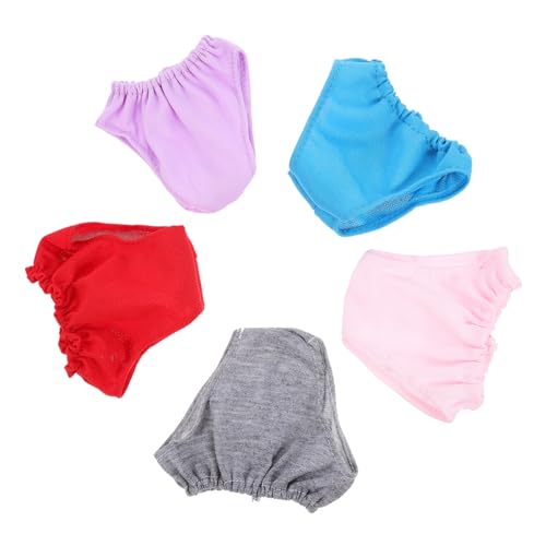 HAWILLOSCH 5st 18-Zoll-puppenhöschen Puppenhöschen-Accessoire Puppenkleidung Für Puppen Höschen Spielzeugpuppenhöschen Wiederverwendbar Puppenzubehör Puppenunterhose Stoff von HAWILLOSCH