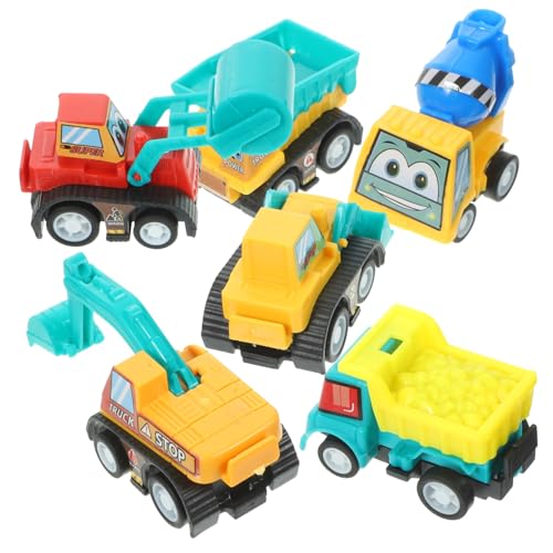 HAWILLOSCH Mini Auto Spielzeug Kleines Spielzeug 6er Set Mini Rückziehauto Für Bunte Pull Back Autos Ideal Für Jungen Und Ädchen Geschenkidee Für Geburtstagsfeiern Und Besondere Anlässe von HAWILLOSCH