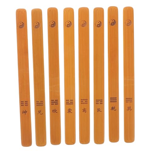 HAWILLOSCH 8 Stück Gravierte Bambus-wahrsagerei-Sticks, Vintage-blank-Sticks, Wahrsagerei, Buddhistische Stick-wahrsagerei Für Partygeschenke von HAWILLOSCH