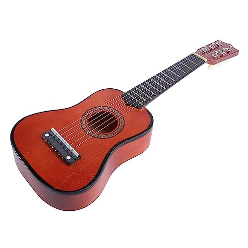 HAWILLOSCH Akustische Gitarre für Mini Gitarre aus Holz Lackiert Anfänger Instrument für Jungen und Geschenkidee für Musikliebhaber HAWILLOSCH Akustische Gitarre für Mini Gitarre aus Holz Lackiert Anfänger Instrument für Jungen und Geschenkidee für Musikliebhaber von HAWILLOSCH
