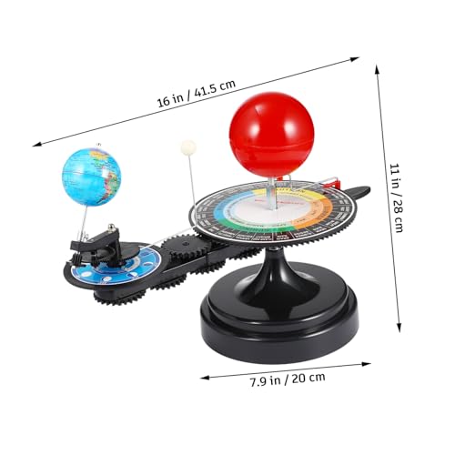HAWILLOSCH Astronomisches Sonnensystem Modell mit LED Licht Rotierendem Erde Mond Orbit Pädagogisches Wissenschafts für Astronomische Bildung und Praktische Demonstration der HAWILLOSCH Astronomisches Sonnensystem Modell mit LED Licht Rotierendem Erde Mond Orbit Pädagogisches Wissenschafts für Astronomische Bildung und Praktische Demonstration der von HAWILLOSCH