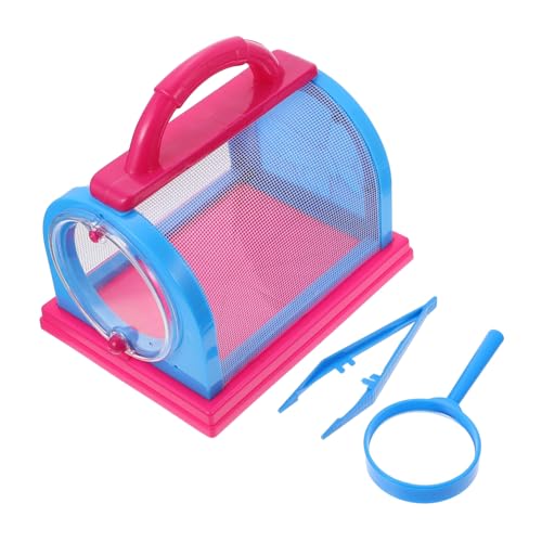 HAWILLOSCH Atmungsaktive Insektenbeobachtungsbox mit Feinem Maschennetz Lupenpinzette Tragbar für Naturforscher für Biologieunterricht und Outdoor Entdeckungen HAWILLOSCH Atmungsaktive Insektenbeobachtungsbox mit Feinem Maschennetz Lupenpinzette Tragbar für Naturforscher für Biologieunterricht und Outdoor Entdeckungen von HAWILLOSCH