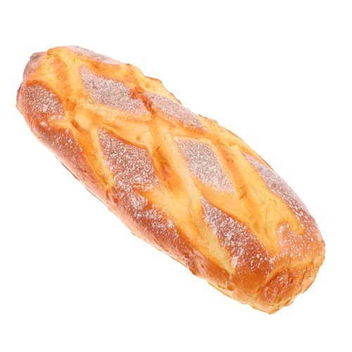 HAWILLOSCH Baguette-Modell deko Fake Dutt Seiten markiese Brotmodell Puppenhaus Brot Gabe Simulation Brot Simulation Minibrot Food-Modell-Requisite Hausschmuck gefälschte Brotverzierung PVC von HAWILLOSCH