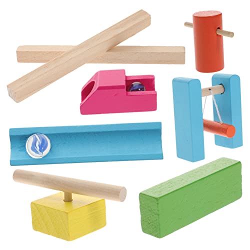 HAWILLOSCH Bunte Domino Bausteine Set Pädagogisches Holzspielzeug Für Lustiges Domino Zur Von Kreativität Und Geschicklichkeit 1 Set von HAWILLOSCH