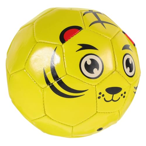 HAWILLOSCH Eltern-Kind-fußball Erwachsene Liefern Kleinkindfußball Verschleißfester Sportball Fußballtraining Ballzubehör Für Kinder Trainingsball Für Kinder Cartoon-fußball Pu Yellow von HAWILLOSCH