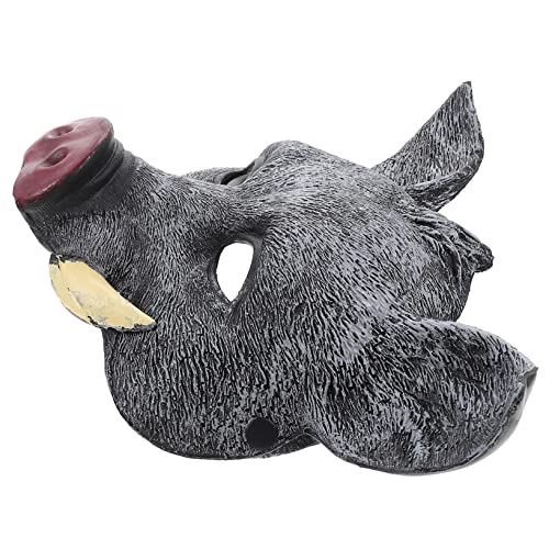 HAWILLOSCH Halloween Tiermaske Wildschwein Design Dekorative Maske Für Party Cosplay Und Kostü Events Realistische Tierkopf Maske Für Grusel Und Mottopartys von HAWILLOSCH