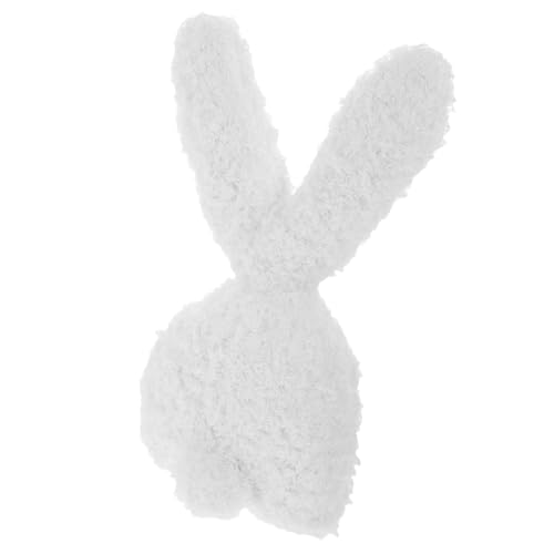 HAWILLOSCH Hasenpuppe kinderzimmerdeko Room Decoration plushbit Hasen plüschtier osterpresente Spielzeug babygeschenke Aber Kuscheltier Hase Kleiner Häschenplüsch PP Baumwolle Weiß von HAWILLOSCH