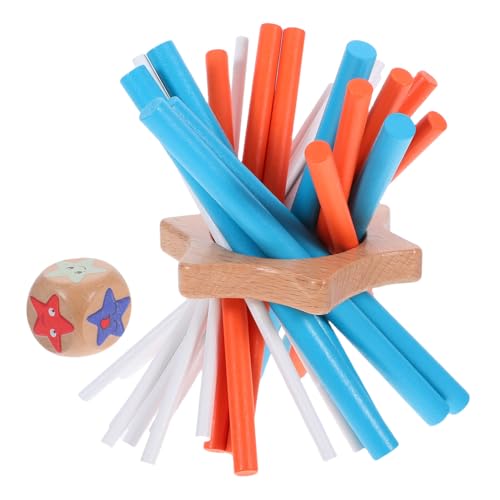 HAWILLOSCH Holz Balance Stick Spiel Gleichgewicht Geduld Training Pädagogisches Familienspiel Interaktives Denkspielzeug Für Erwachsene HAWILLOSCH Holz Balance Stick Spiel Gleichgewicht Geduld Training Pädagogisches Familienspiel Interaktives Denkspielzeug Für Erwachsene von HAWILLOSCH