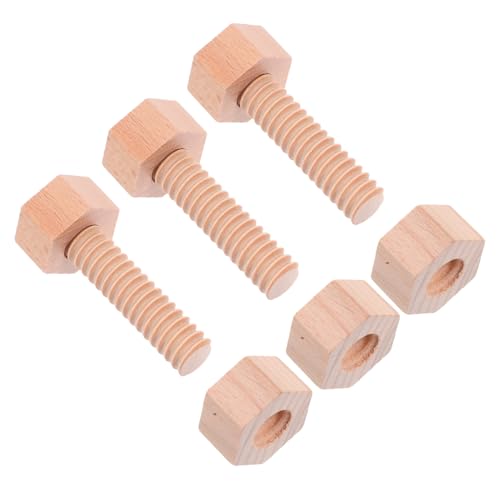 HAWILLOSCH Holz Schrauben Teilig Kreatives Konstruktionsspielzeug Für Feinmotorik Robust Sicher Pädagogisch Interaktives Lernspielzeug Für Eltern Junge Mädchen Spiel HAWILLOSCH Holz Schrauben Teilig Kreatives Konstruktionsspielzeug Für Feinmotorik Robust Sicher Pädagogisch Interaktives Lernspielzeug Für Eltern Junge Mädchen Spiel von HAWILLOSCH