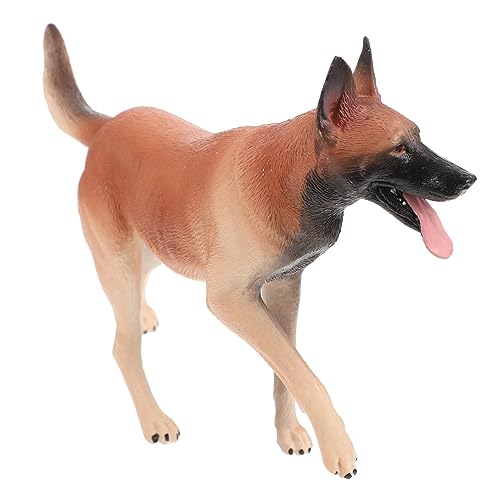 HAWILLOSCH Hundefigur Cartoon Hundestatue Tierfigur Lernspielzeug Dekorative Tierstatue Aus Hochwertigem Material Ideal Für Kinderzimmer Und Für Tierliebhaber von HAWILLOSCH