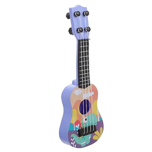 HAWILLOSCH Kinderspielzeug Kleinkind Gitarrenspielzeug Kinderinstrument Spielzeug Für Frühe Bildung Ukulele Spielzeug Hawaiianische Ukulele Für Kinder Mini Spielzeug Mini Ukulele von HAWILLOSCH