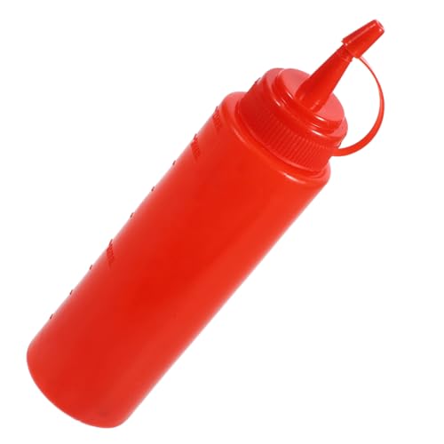 HAWILLOSCH Knifflige Ketchup Flasche Dekorative Modelle Bühnenperformance Requisiten Simulations Requisite Party Streich Requisite Festival Horror Requisiten Festival Streich Fake von HAWILLOSCH