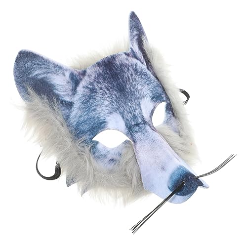 HAWILLOSCH Wolf Maske Für Halloween Einzigartige Cosplay Requisite Für Karneval Und Kostümpartys Gruselige Tiermaske Für Kreative Fotos Und Festlichkeiten von HAWILLOSCH