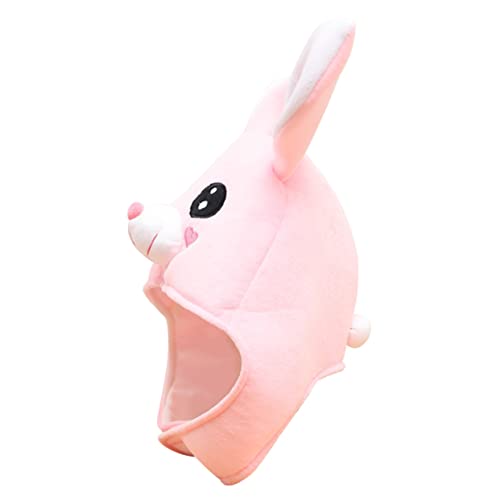 HAWILLOSCH Lustiger Hut Lustiger Bunny Hut Mit Langen Ohren Üsch Rabbit Kopfbedeckung Für Damen Und Herren Witziges Fotorequisit Für Ostern Kostü Zubehör Komplett Mit Plüsch Hase von HAWILLOSCH