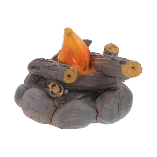 HAWILLOSCH Miniatur-Lagerfeuer-modellhaus- Spielzeug Lagerfeuer-Ornament Für Jungen Und Mädchen von HAWILLOSCH