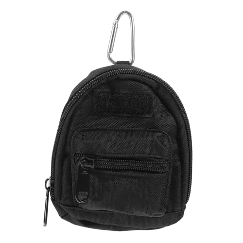 HAWILLOSCH Mini Tasche Für Kopfhörer Und Schlüssel Praktische Tragetasche Mit Karabiner Kleine Geldbörse Mit Reißverschluss Ideal Für Unterwegs Und Anhänger Vielseitig Einsetzbar von HAWILLOSCH