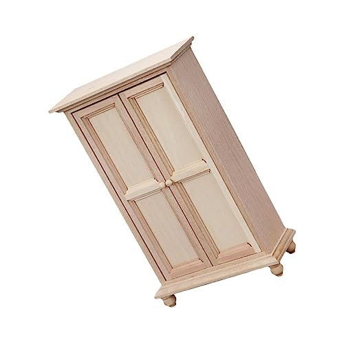 HAWILLOSCH 12 Maßstab Vintage DIY öbel Für Schlafzimmer Dekoration Miniaturschrank Für Mini Einrichtung von HAWILLOSCH