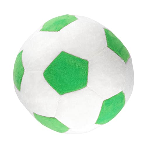 HAWILLOSCH Multifunktionales Fußball Spielzeug Aus üsch Wurfkissen Fußball Form Grünes Stofftier Für Kinder Ideal Tischdeko Oder Zur Schultüte Für Jungen von HAWILLOSCH