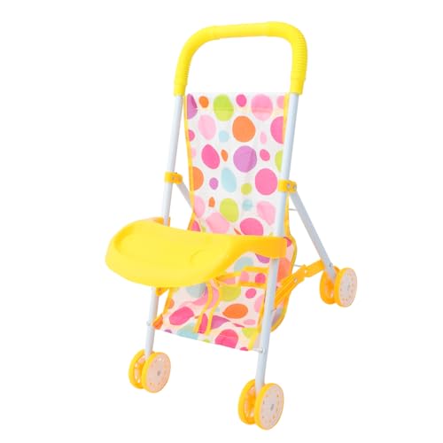 HAWILLOSCH Laufwagen Baby Spielzeug Kinderwagen Baby Puppenwagen Für Ädchen Leichter Puppenstroller Mit Abnehmbarer Tragetasche Ideal Für Rollenspiele Geeignet Für Puppen Bis von HAWILLOSCH