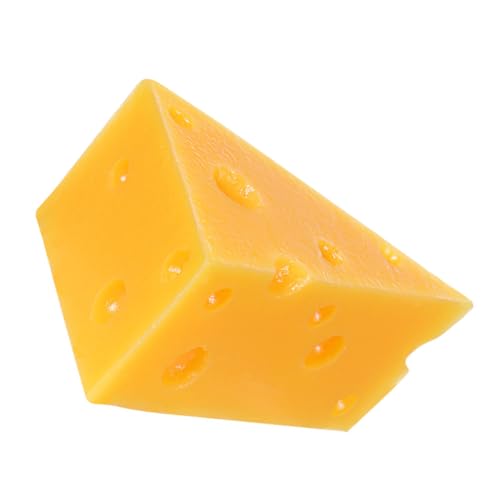 HAWILLOSCH Realistisches Käsemodell aus Harz Lebensnahe Miniatur Deko Langlebig und Detailreich für Dessertfotografie Küchendekoration Wohnraumgestaltung Kleines Käse Prop für Haus und Shop HAWILLOSCH Realistisches Käsemodell aus Harz Lebensnahe Miniatur Deko Langlebig und Detailreich für Dessertfotografie Küchendekoration Wohnraumgestaltung Kleines Käse Prop für Haus und Shop von HAWILLOSCH