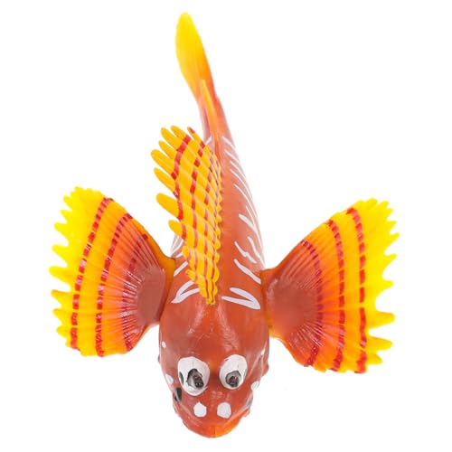 HAWILLOSCH Rotfeuerfisch-Modell Spielzeuge Meerestiere Tiermodell- Tierfigur Lebensechtes Simulationstiermodell Kleine Tierdekoration Simuliertes Tiermodell Fisch Figur Plastik von HAWILLOSCH