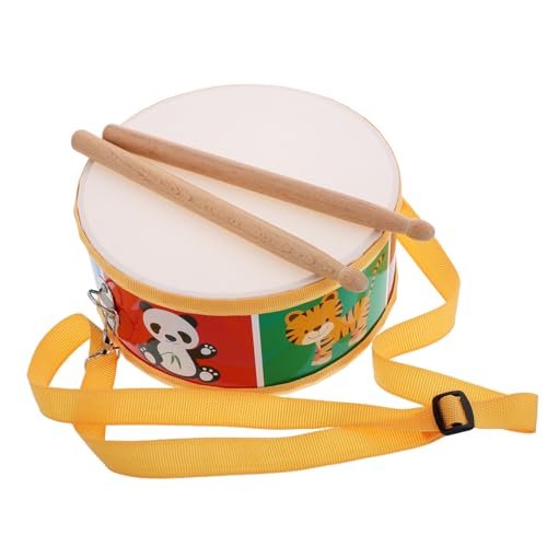 HAWILLOSCH Satz Percussion-Trommel Für Mini-schleifband Pädagogische Schlaginstrumente Utensilien Und Ausrüstung Kleine Trommel Für Kinderspielzeug Kleines Spielzeughaus Pu von HAWILLOSCH