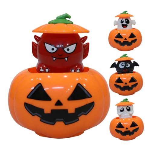 HAWILLOSCH Set Halloween Kettenspielzeug Halloween Springspielzeug Springen Uhrwerk Halloween Geschenktütenfüller Zähne Aufziehspielzeug Neuheit Und von HAWILLOSCH