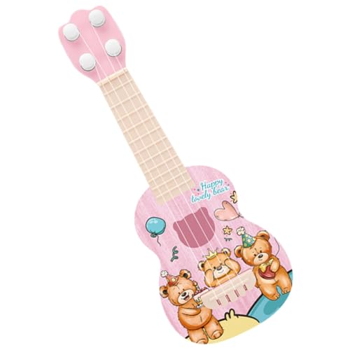 HAWILLOSCH Simulation Gitarre Musikinstrument Spielzeug Kind Mini Gitarre Spielzeug Kind Mini Pädagogische Gitarre Kinder Gitarre Mini Ukulele Für Kinder Kind Instrument Spielzeug Kinder von HAWILLOSCH