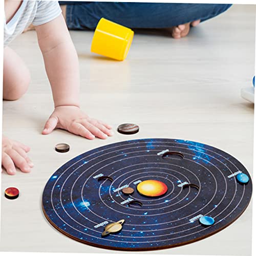 HAWILLOSCH Solar System Puzzle Planeten Lernspielzeug für Holz Puzzle mit Kognitivem Weltraum Design Montessori Lernspielzeug Ab Jahren HAWILLOSCH Solar System Puzzle Planeten Lernspielzeug für Holz Puzzle mit Kognitivem Weltraum Design Montessori Lernspielzeug Ab Jahren von HAWILLOSCH