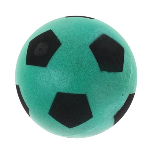 HAWILLOSCH Stiller Fußball Weicher Fußball Für Zu Hause Weicher Fußball Zum Im Leiser Fußball Für Zu Hause Leiser Fußball Für Drinnen Kleinkind Fußball Im Fußball Pu-Schaum Green von HAWILLOSCH