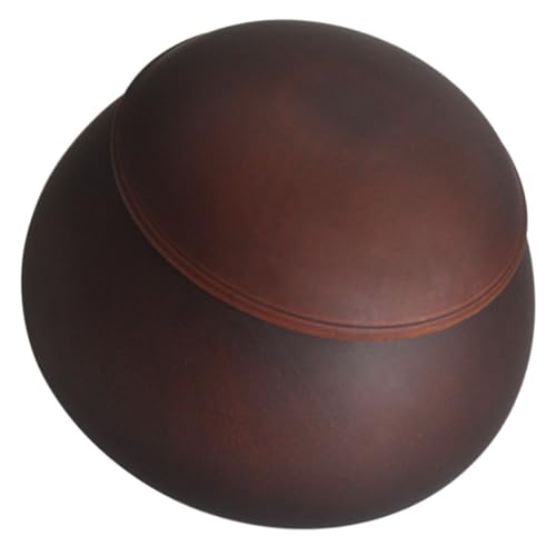 HAWILLOSCH Stücke Jujube Wood Go Glas Spiel gehen Schach Versorgung Schachsteine Langlebige Schachfiguren gehen kann Go-Schach-Container aus Holz Brown von HAWILLOSCH