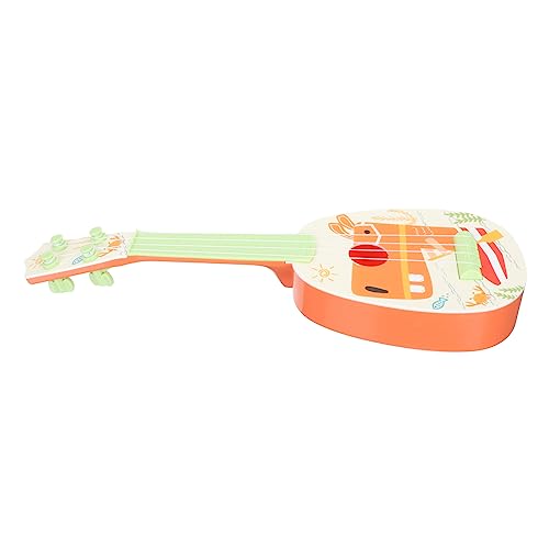 HAWILLOSCH Ukulele Mini Musikinstrument aus Sicherem mit Verstellbaren Saiten für Kleinkinder und Anfänger Fördert Kreatives und Lernen Geschenkidee HAWILLOSCH Ukulele Mini Musikinstrument aus Sicherem mit Verstellbaren Saiten für Kleinkinder und Anfänger Fördert Kreatives und Lernen Geschenkidee von HAWILLOSCH