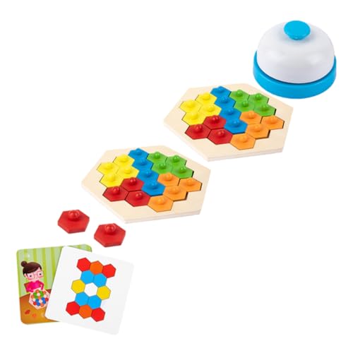 HAWILLOSCH Wabenpuzzle Blockspielzeug Für Kinder Kreatives Eltern Kind Interaktionsspielzeug Fördert Die Hand Augen Koordination Und Teamarbeit Ideales Lernspielzeug Für Jungen Und von HAWILLOSCH