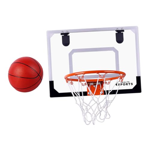 HAWILLOSCH Wandmontierter Basketballkorb Für Indoor Basketball Set Mit Transparentem Backboard Ideal Für Spielspaß Im Wohnzimmer Oder Kinderzimmer Inkl Montagezubehör von HAWILLOSCH