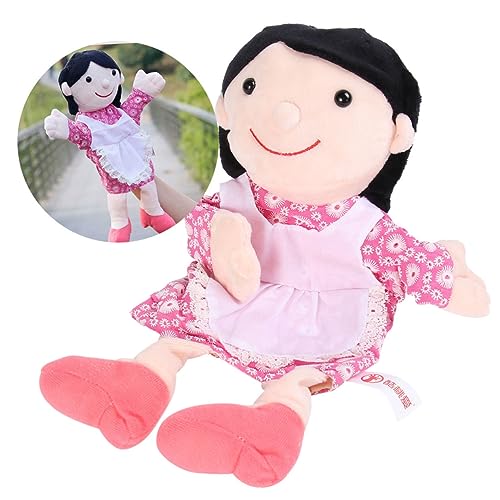 HAWILLOSCH üsch Handpuppe Mama 30cm Großes Kuscheltier Für Ideales Zum Geburtstag Niedliches Charakterspielzeug Perfekt Für Eltern Kind Spiele Und Mitgebsel Für von HAWILLOSCH