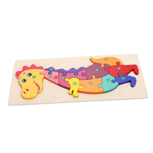 Puzzle-bausteine Puzzle Zum Frühen Lernen Puzzles Tierspielzeug Kinderspielzeug Lernspielzeug Für Kleinkinder Puzzle-Spielzeug Für Kinder Kleinkindspielzeug Gehirnspielzeug Hölzern HAWILLOSCH von HAWILLOSCH