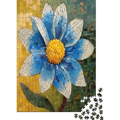 Chrysantheme Puzzle 1000 Teile,Puzzlespiel Für Erwachsene,Impossible Puzzle,Puzzle Geschicklichkeitsspiel Für Die Ganze Familie, Geschenke Für Männer/Frauen Erwachsenen Puzzel 1000pcs (75x50cm) von HBAOEEURT