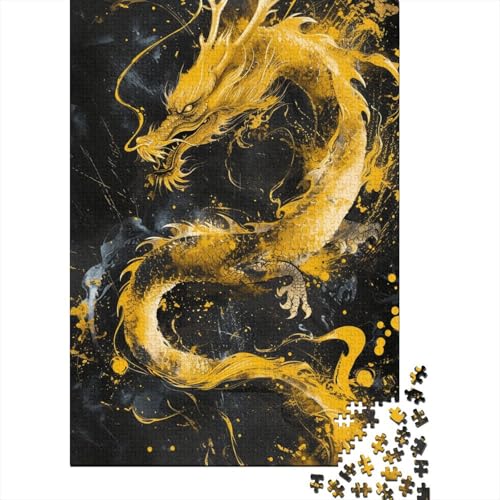 Drache Puzzle 1000 Teile Erwachsene, Puzzlespiel Jigsaw Puzzles Erwachsenen Puzzlespiel Puzzel 1000pcs (75x50cm) von HBAOEEURT