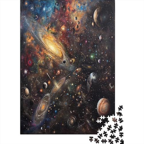 Ein Himmel voller Galaxien 1000 Teile Puzzle, Puzzles Für Erwachsene, 1000 Teile Puzzlespiel Für Jugendliche & Erwachsene Puzzlespiel Puzzel 1000pcs (75x50cm) von HBAOEEURT