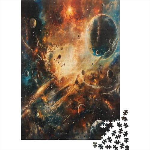 Ein Himmel voller Galaxien Puzzlespiel 1000 Teile Erwachsene -Puzzle 1000 Stück Spiel Puzzles Für Erwachsene Kinder Puzzle Erwachsenen Puzzlespiel Puzzel 1000pcs (75x50cm) von HBAOEEURT