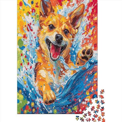 Hund Puzzle 300 Teile Erwachsene, Puzzlespiel Jigsaw Puzzles Erwachsenen Puzzlespiel Puzzel 300pcs (40x28cm) von HBAOEEURT