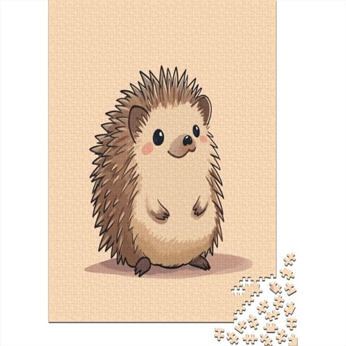 Igel Puzzle 1000 Teile Erwachsener Kniffel Spaß Für Die Ganze Familie - Abwechslungsreiche 1000 Puzzleteilige Motive Puzzlespiel Erwachsene, Puzzel 1000pcs (75x50cm) von HBAOEEURT