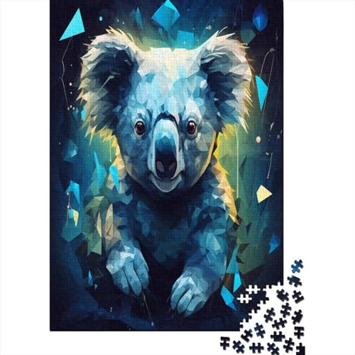 Koala 1000 Stück Puzzles Für Erwachsene Teenager Stress Abbauen Familien-Puzzlespiel 1000-teiliges Puzzle Kinder Lernspiel Spielzeug Geschenk Puzzel 1000pcs (75x50cm) von HBAOEEURT