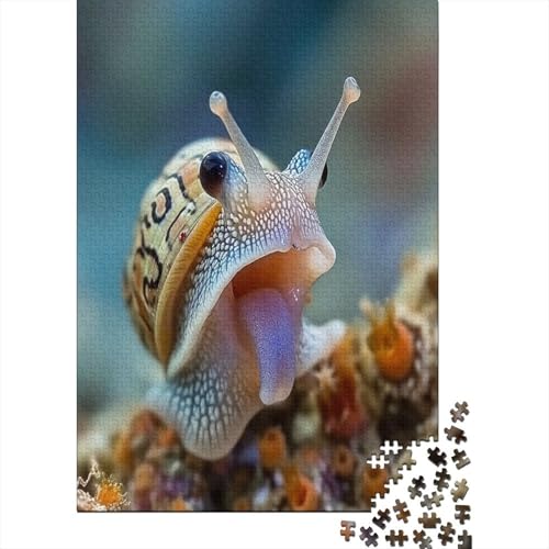 Niedliche Schnecke Puzzle 1000 Teile Erwachsener Kniffel Spaß Für Die Ganze Familie - Abwechslungsreiche 1000 Puzzleteilige Motive Puzzlespiel Erwachsene, Puzzel 1000pcs (75x50cm) von HBAOEEURT