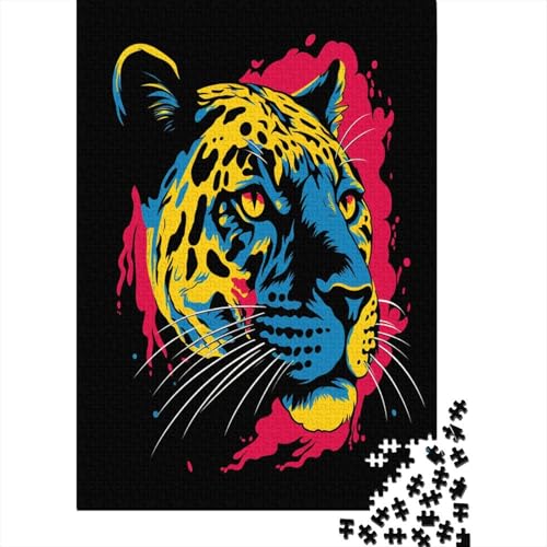 Panther Puzzle 500 Teile Puzzle Für Erwachsene Und Kinder Ab 14 Jahren,Puzzlespiel Erwachsenen Puzzlespiel Puzzel 500pcs (52x38cm) von HBAOEEURT