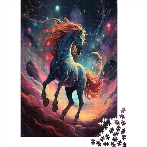 Pferd Puzzle 500 Teile Erwachsene, Puzzlespiel Jigsaw Puzzles Erwachsenen Puzzlespiel Puzzel 500pcs (52x38cm) von HBAOEEURT