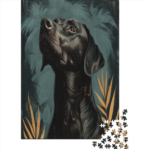 Rottweiler Puzzle 1000 Teile, Erwachsene, Klassische Puzzle, Impossible Puzzle,Geschicklichkeitsspiel Für Die Ganze Familie Erwachsenenpuzzle Ab 14 Jahren Puzzel 1000pcs (75x50cm) von HBAOEEURT